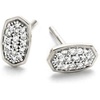 14K WHITE GOLD - CRYSTAL CLEAR DIAMOND