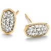 14K YELLOW GOLD - CRYSTAL CLEAR DIAMOND