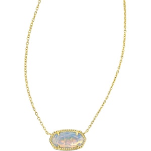 Kendra Scott Elisa Pendant Necklace for Women, Fashion Jewelry, 14k Gold-Plated(Gold)