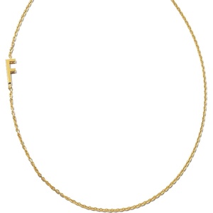 Kendra Scott Letter A-Z Inline Initial Necklace, 18k Gold Vermeil(F)