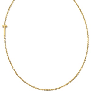 Kendra Scott Letter A-Z Inline Initial Necklace, 18k Gold Vermeil(T)