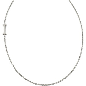 Kendra Scott Letter A-Z Inline Initial Necklace, Sterling Silver(I)
