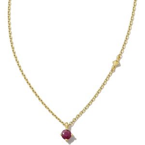 Kendra Scott Maisie 18K Gold Vermeil Pendant Necklace(RUBY)