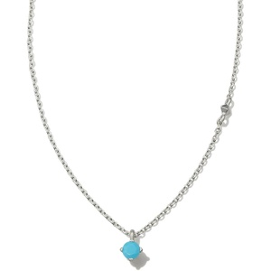 Kendra Scott Maisie Sterling Silver Pendant Necklace(TURQUOISE)