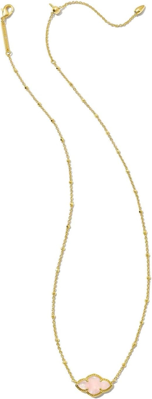 image:imageKendra Scott Abbie Pendant Necklace Fashion Jewelry for WomenGOLD ROSE QUARTZ