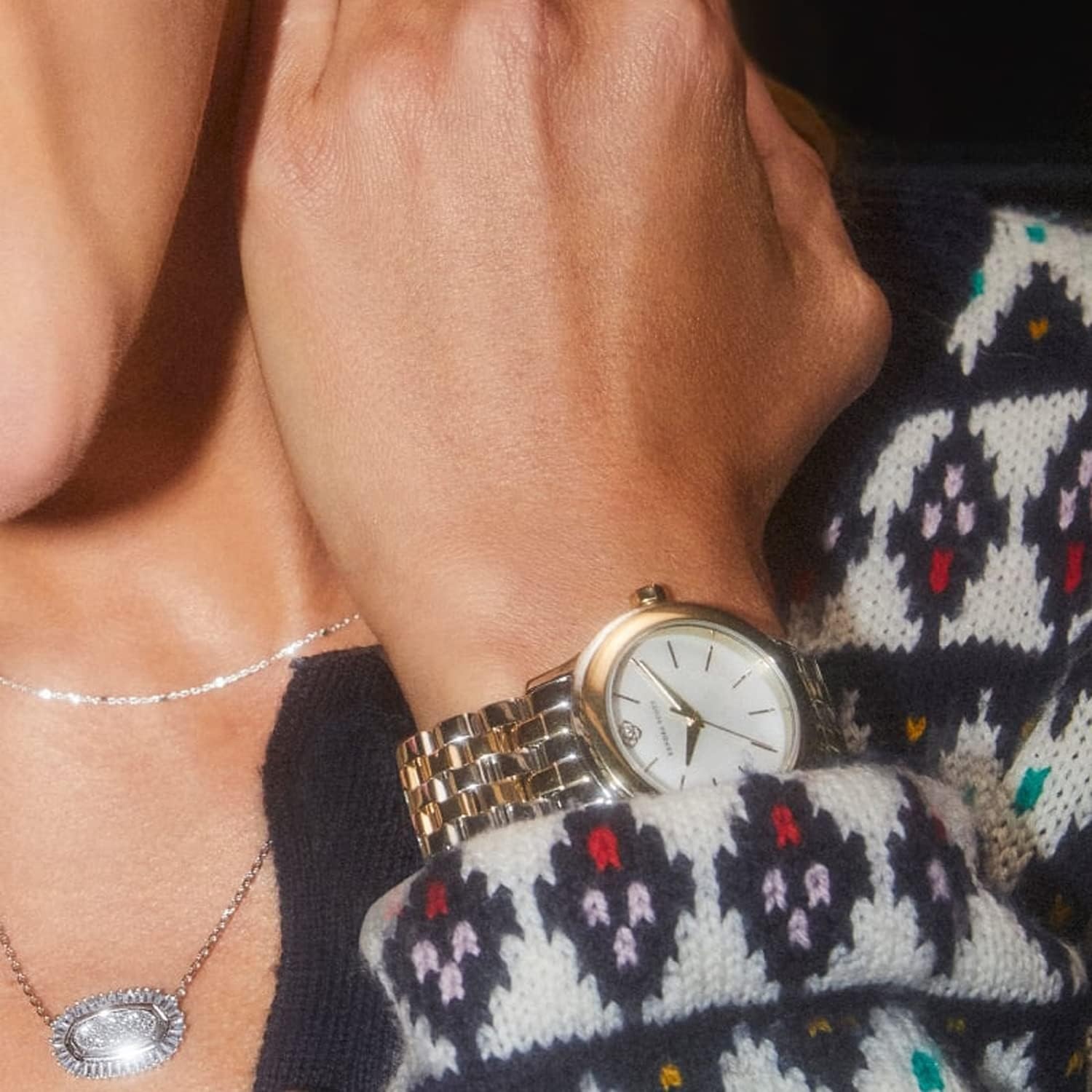 image:imageKendra Scott Alex Stainless Steel 35mm Watch
