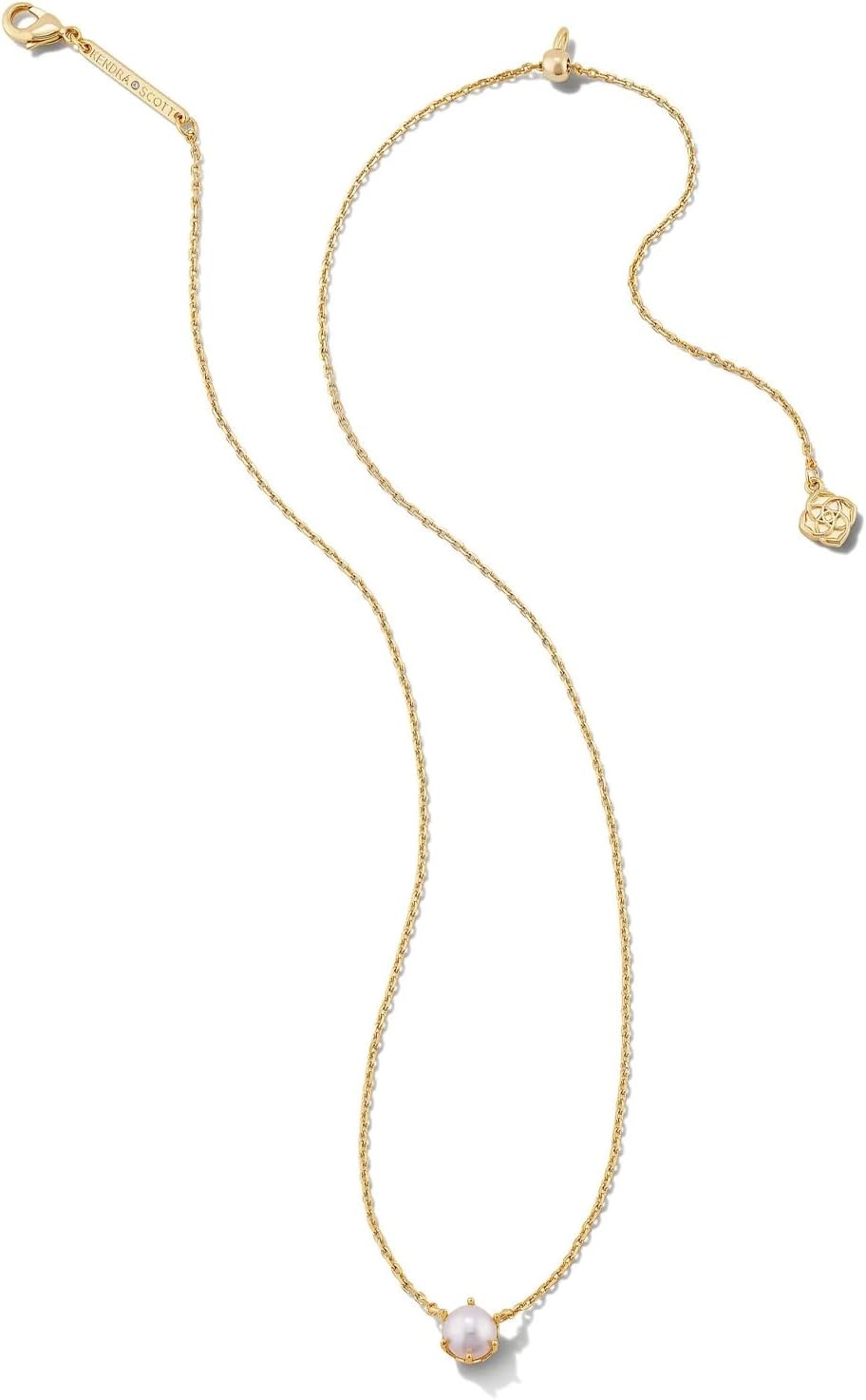 image:imageKendra Scott Ashton Pendant Necklace in White Pearl Fashion Jewelry for WomenGOLD WHITE PEARL