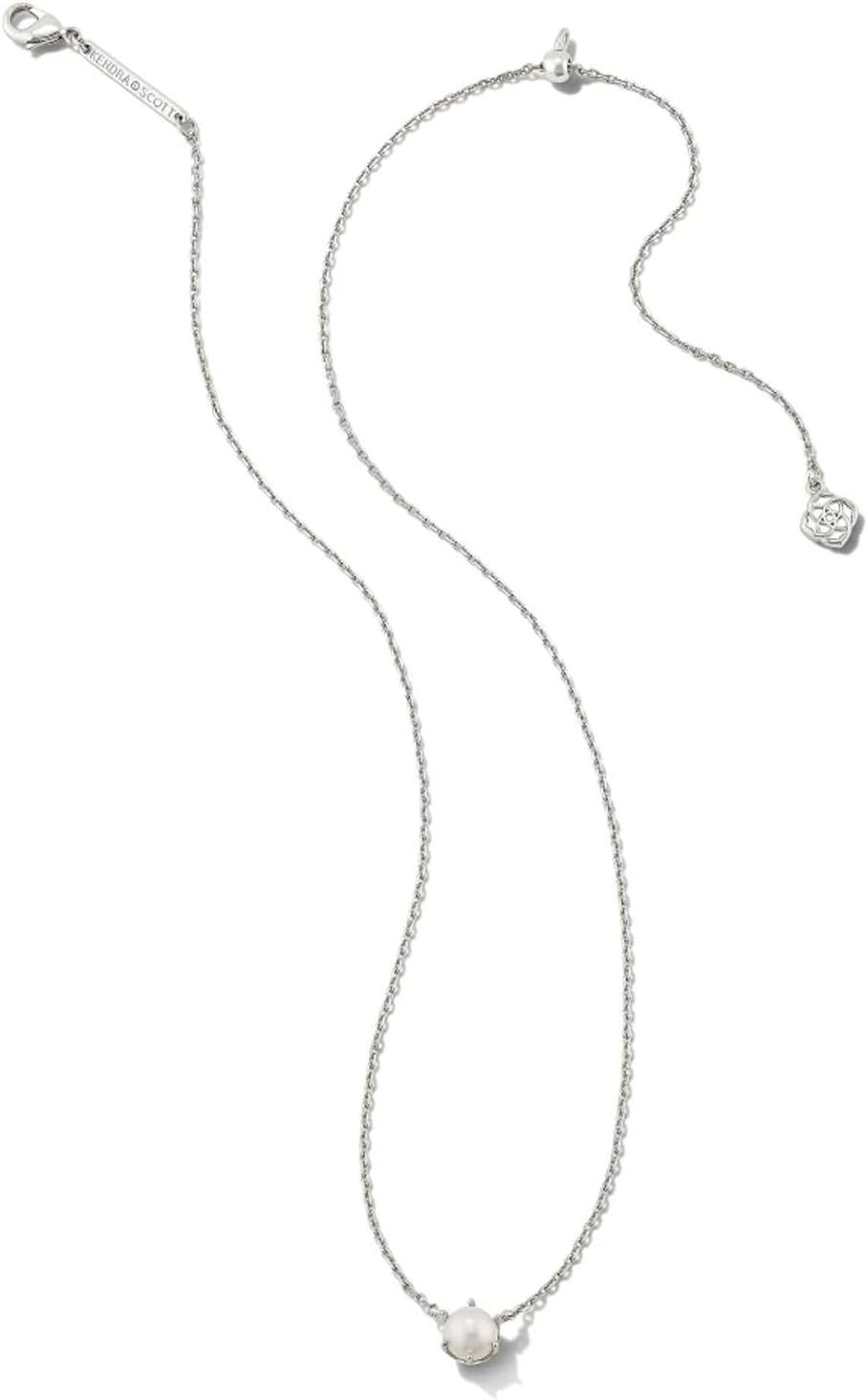 image:imageKendra Scott Ashton Pendant Necklace in White Pearl Fashion Jewelry for WomenRHODIUM WHITE PEARL