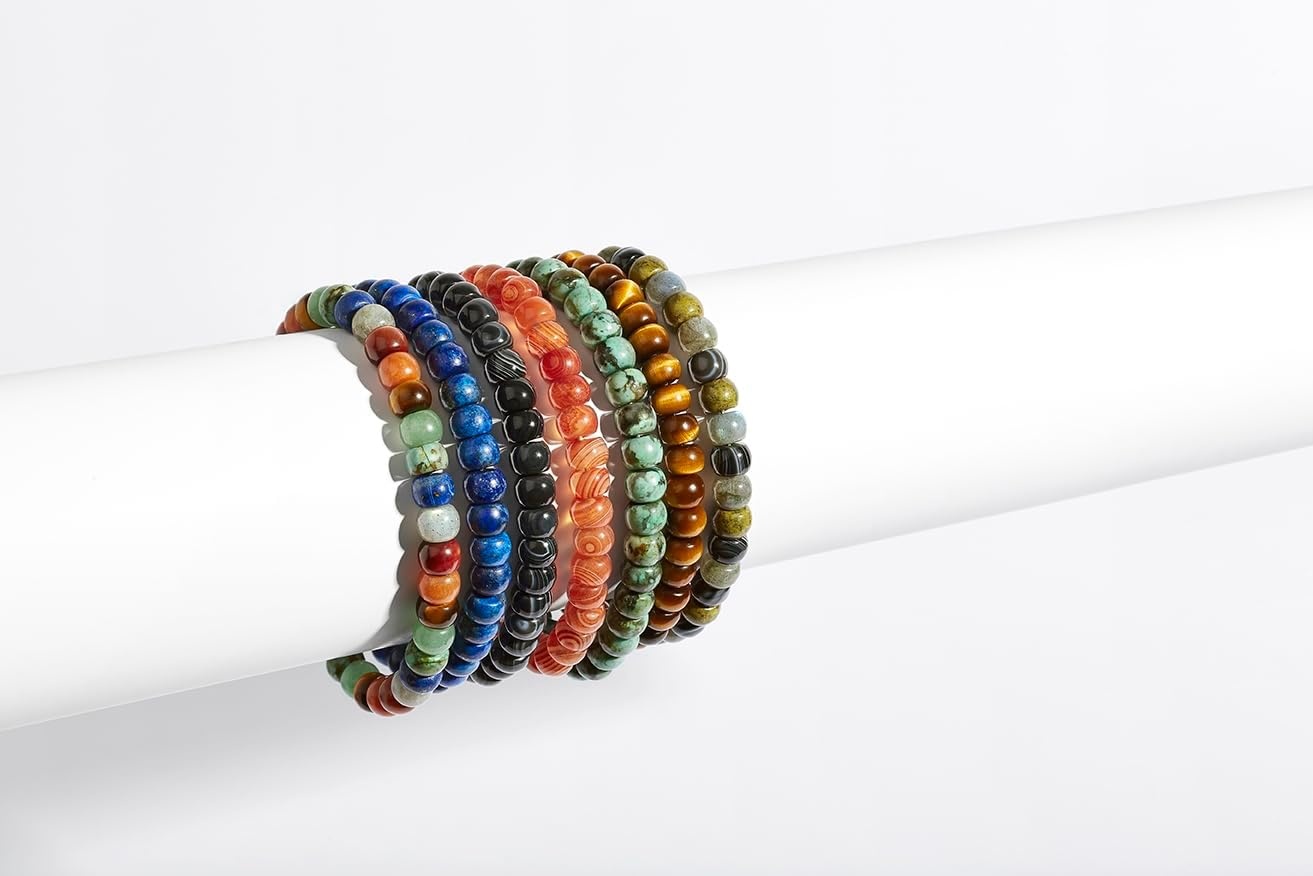 image:imageKendra Scott Cade Beaded Bracelet for Men Fine JewelryRED MAGNESITE