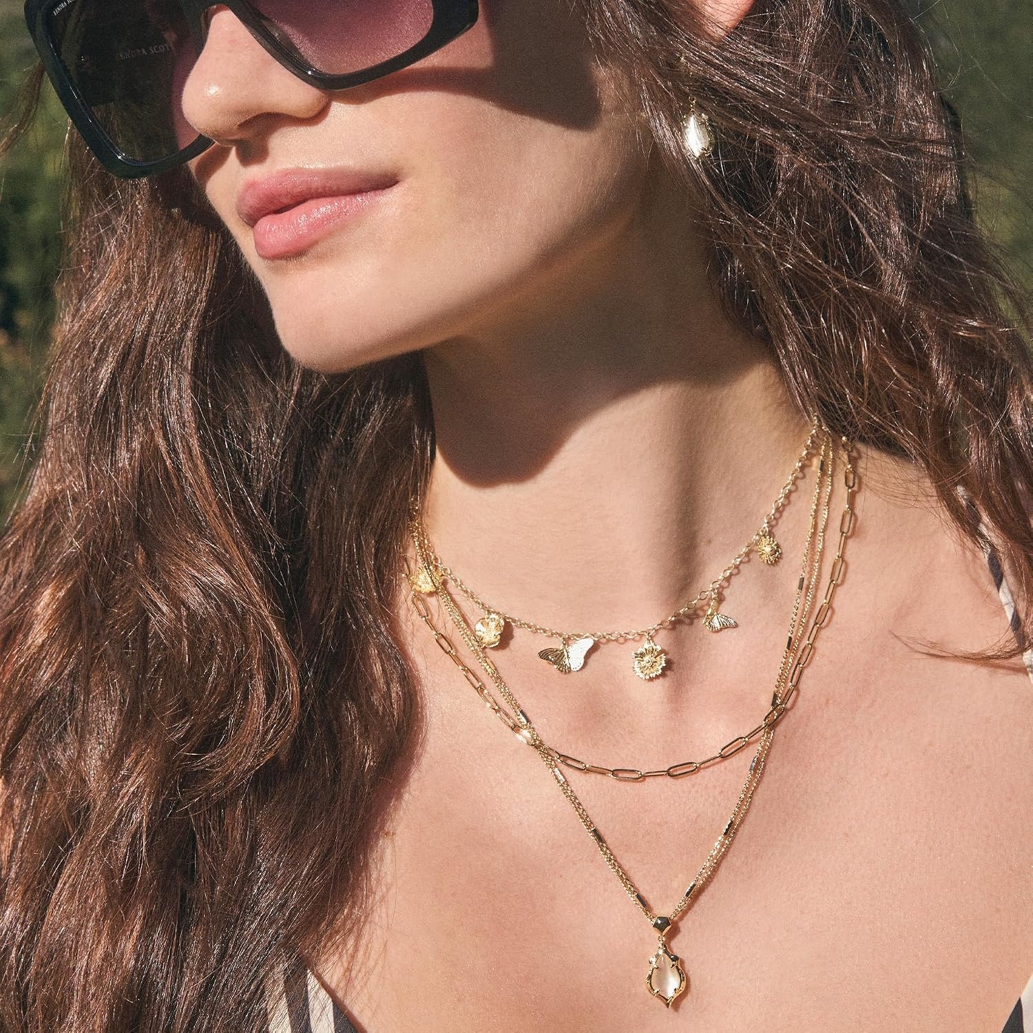 image:imageKendra Scott Cailey Charm Necklace Fashion Jewelry for WomenGOLD METAL