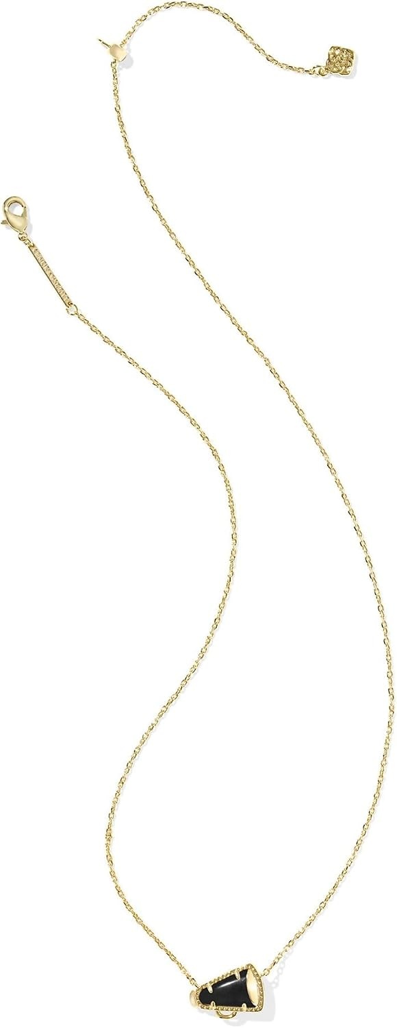 image:imageKendra Scott Cheer Short Pendant Necklace Fashion Jewelry for WomenBlack Agate