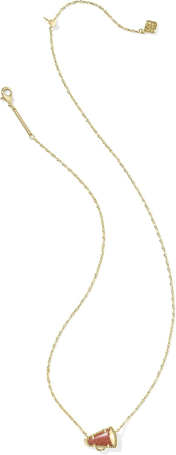 image:imageKendra Scott Cheer Short Pendant Necklace Fashion Jewelry for WomenOrange Goldstone