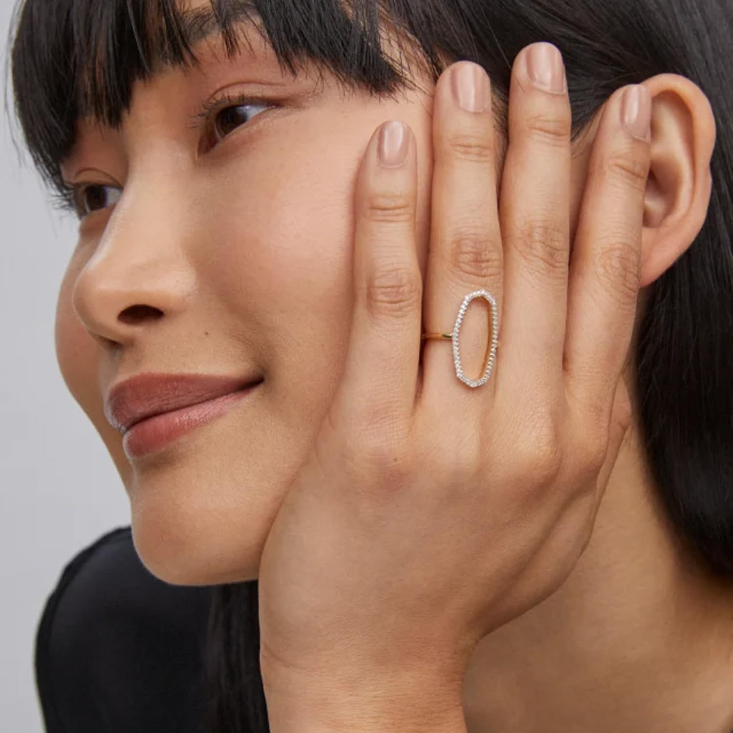 image:imageKendra Scott Dani 14k Gold Open Ring Fine Jewelry for Women14K GOLD WHITE DIAMOND