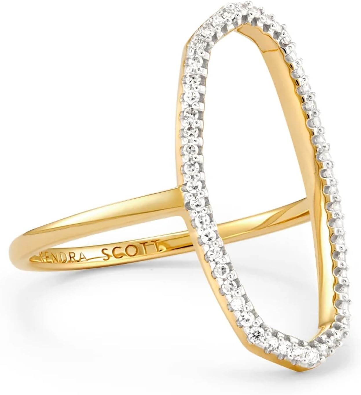 image:imageKendra Scott Dani 14k Gold Open Ring Fine Jewelry for Women14K GOLD WHITE DIAMOND