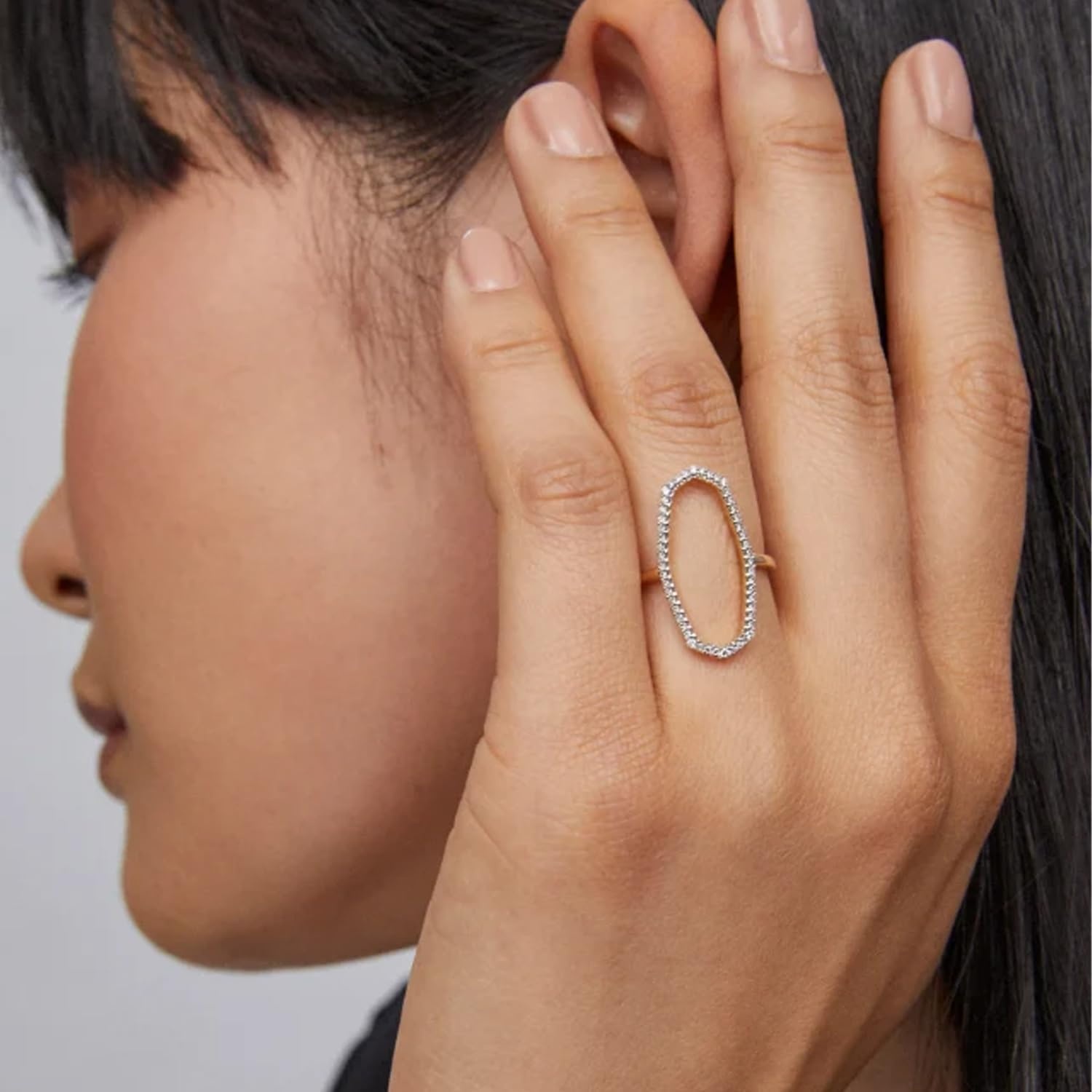 image:imageKendra Scott Dani 14k Gold Open Ring Fine Jewelry for Women14K GOLD WHITE DIAMOND