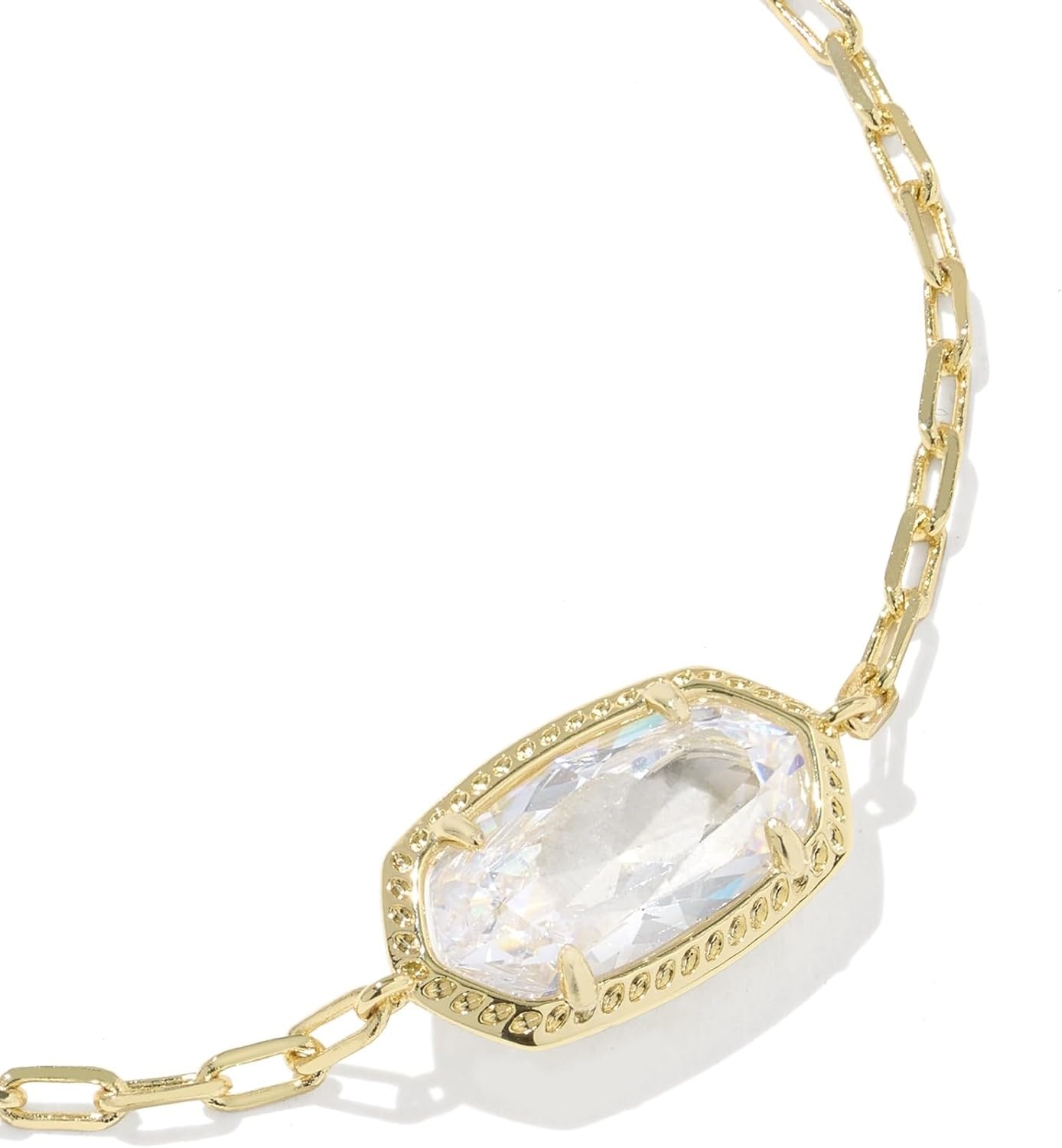 image:imageKendra Scott Elaina Luxe Chain Bracelet Fashion Jewelry for WomenGOLDWHITE CUBIC ZIRCONIA