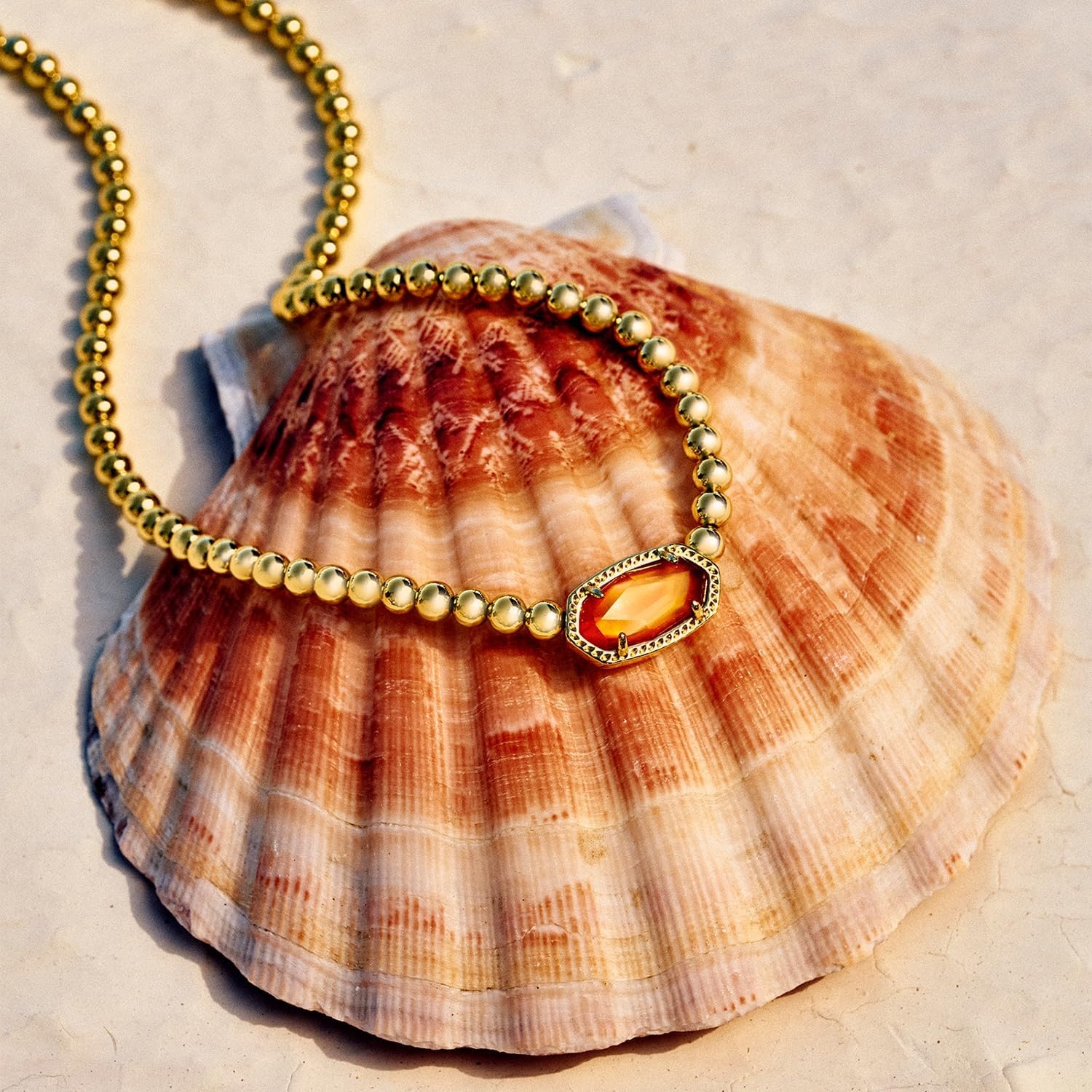 image:imageKendra Scott Elisa Beaded Necklace Fashion Jewelry for WomenIVORY MOTHER OF PEARL