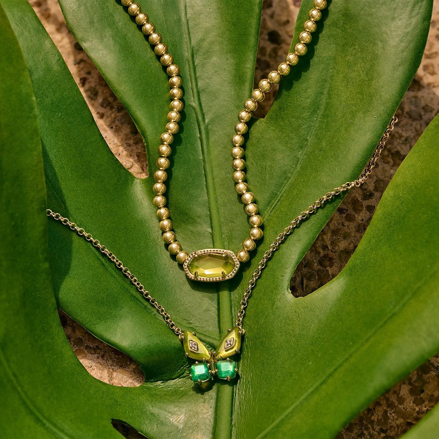 image:imageKendra Scott Elisa Beaded Necklace Fashion Jewelry for WomenIVORY MOTHER OF PEARL