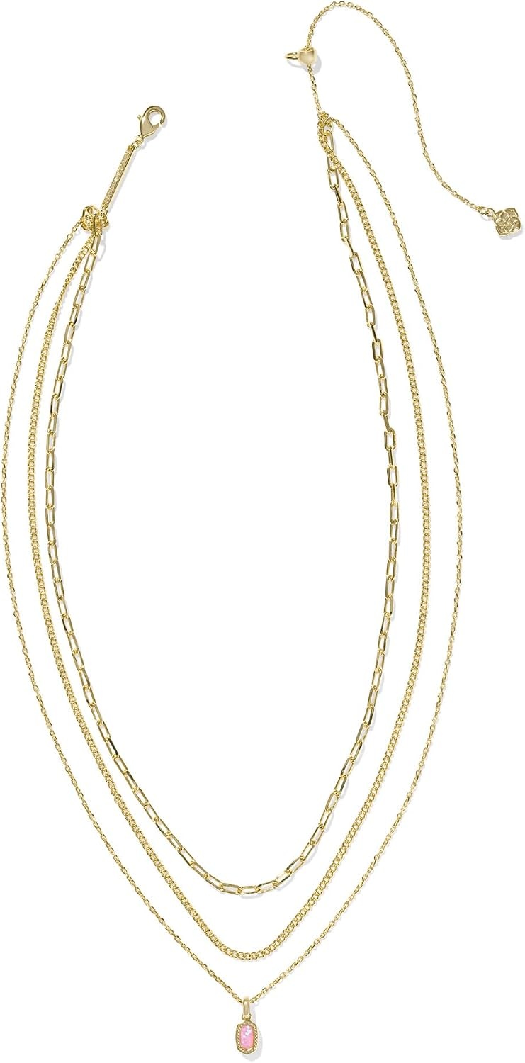 image:imageKendra Scott Elisa Triple Strand Necklace Fashion Jewelry for WomenCARNATION KYOCERA OPAL