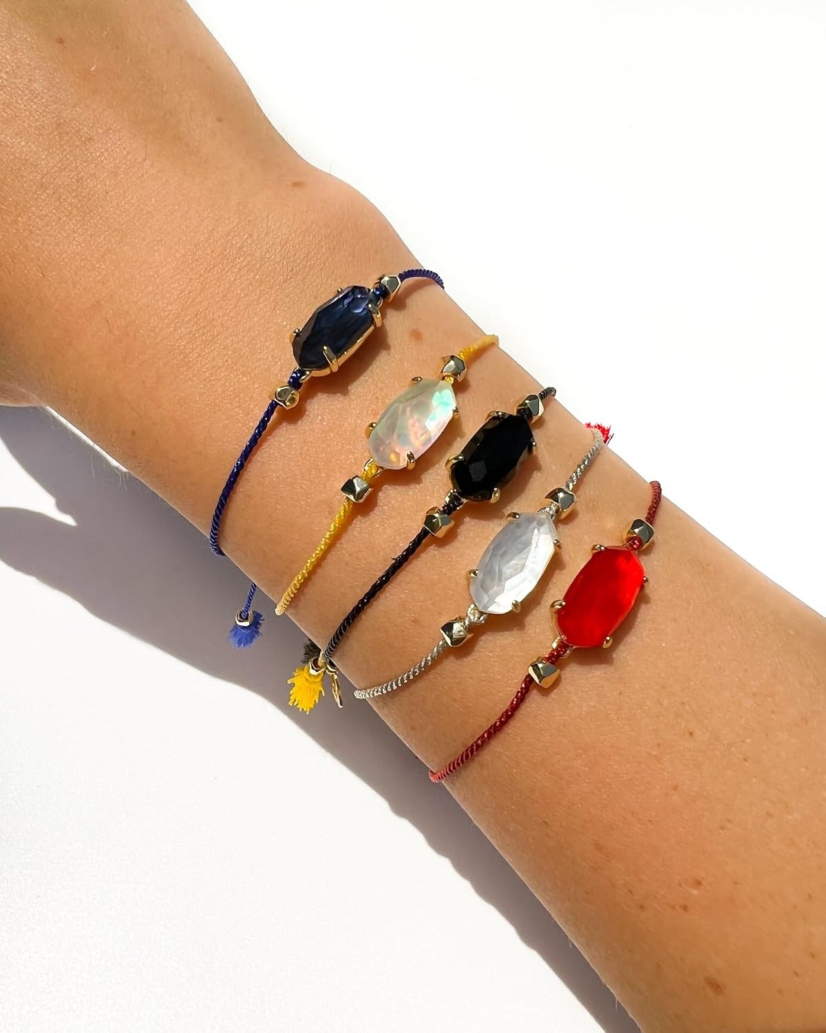image:imageKendra Scott Everlyne Cord Friendship Bracelet Fashion Jewelry for WomenGOLD IVORY MOTHEROFPEARL
