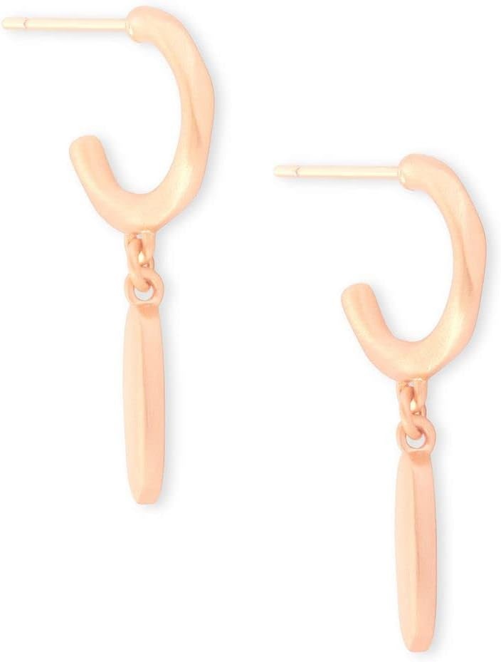 image:imageKendra Scott Fern Huggie Earrings for Women Fashion JewelryROSE GOLDPLATED