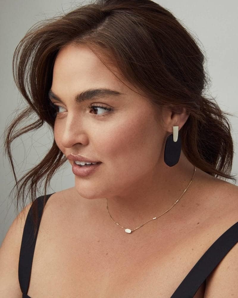 image:imageKendra Scott Fern Pendant Necklace for WomenBRIGHT SILVER WHITE GOLD METAL