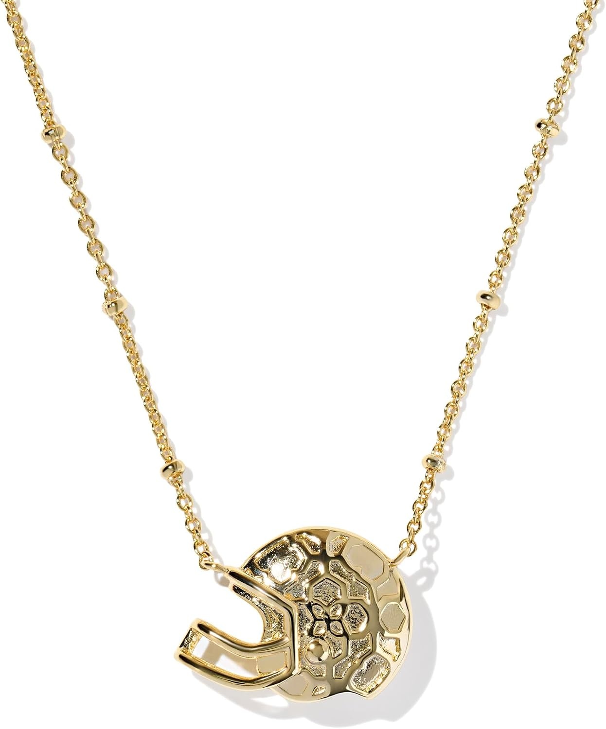 image:imageKendra Scott Football Helmet Short Pendant Necklace Fashion Jewelry for WomenGOLDPLATED