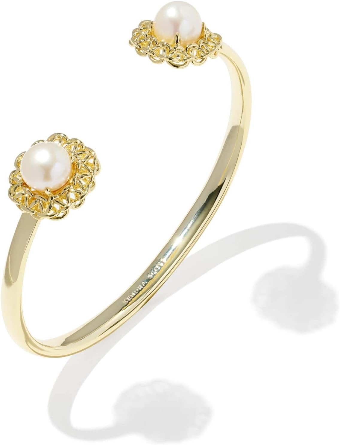 image:imageKendra Scott Gabriella Pearl Cuff Bracelet Fashion Jewelry for WomenGold Freshwater Cultured Pearl