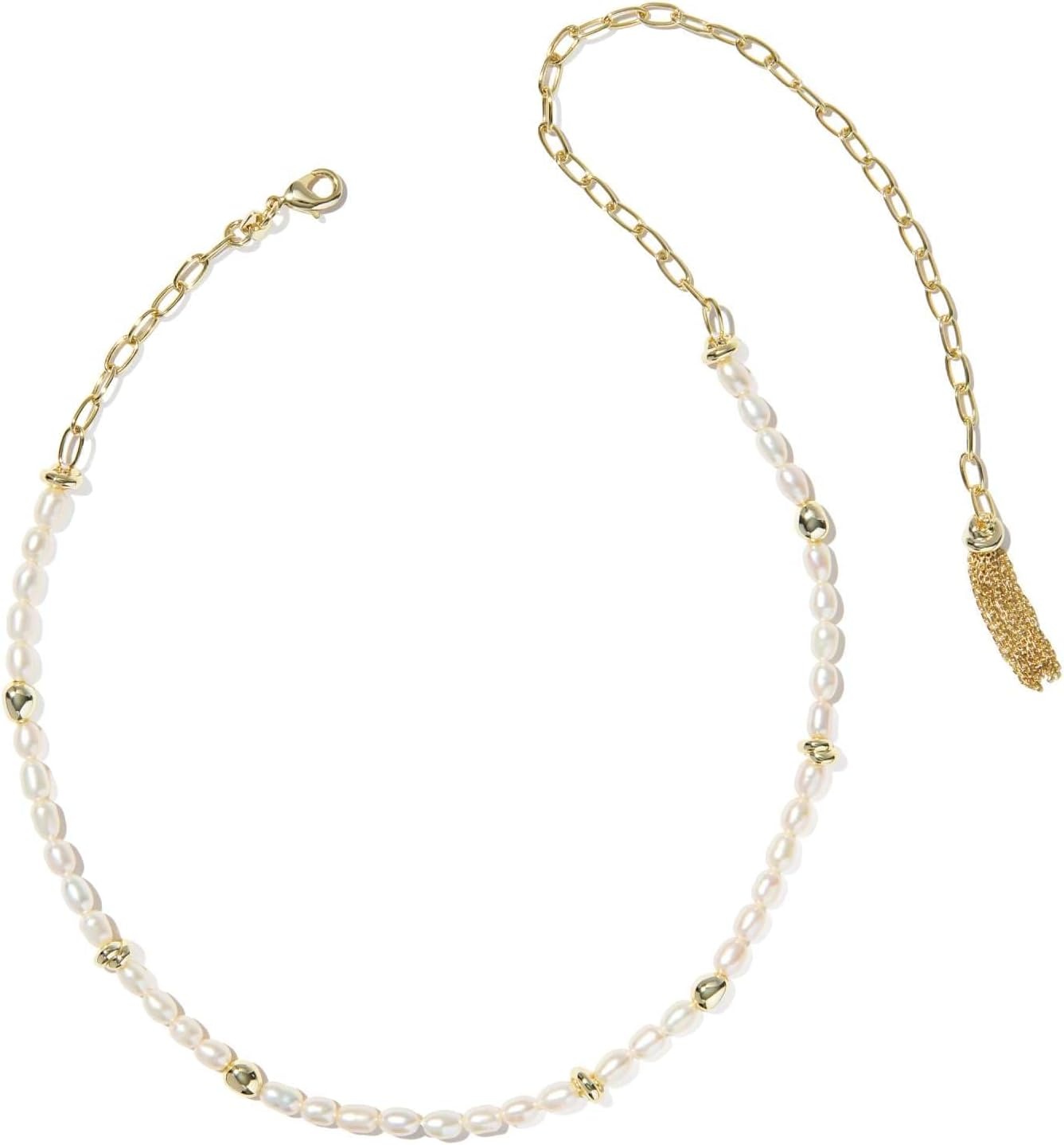 image:imageKendra Scott Gabriella Pearl Strand Necklace Fashion Jewelry for WomenGold Freshwater Cultured Pearl
