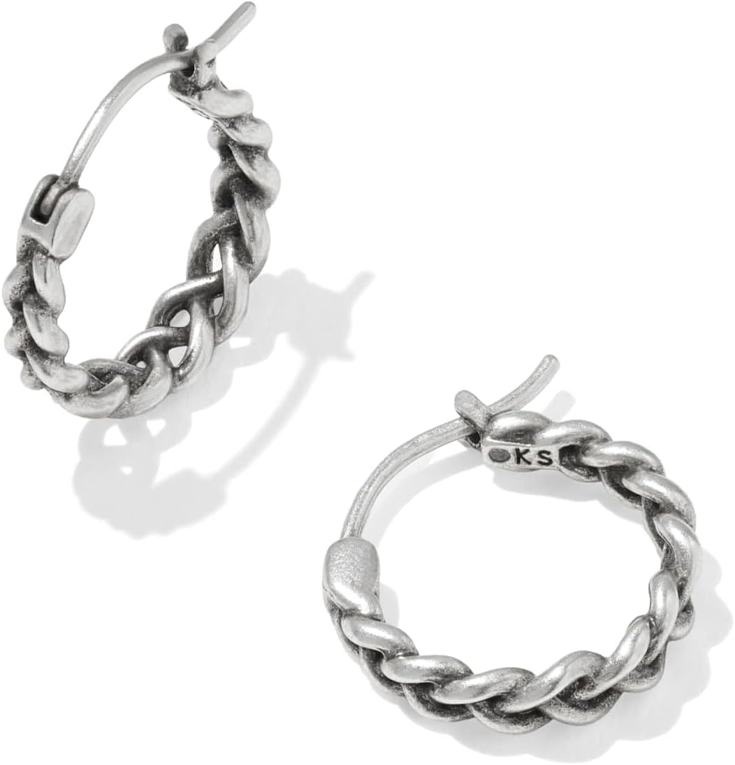 image:imageKendra Scott Gabriella Set Huggie Earring Fashion Jewelry for WomenVintage Silver Metal