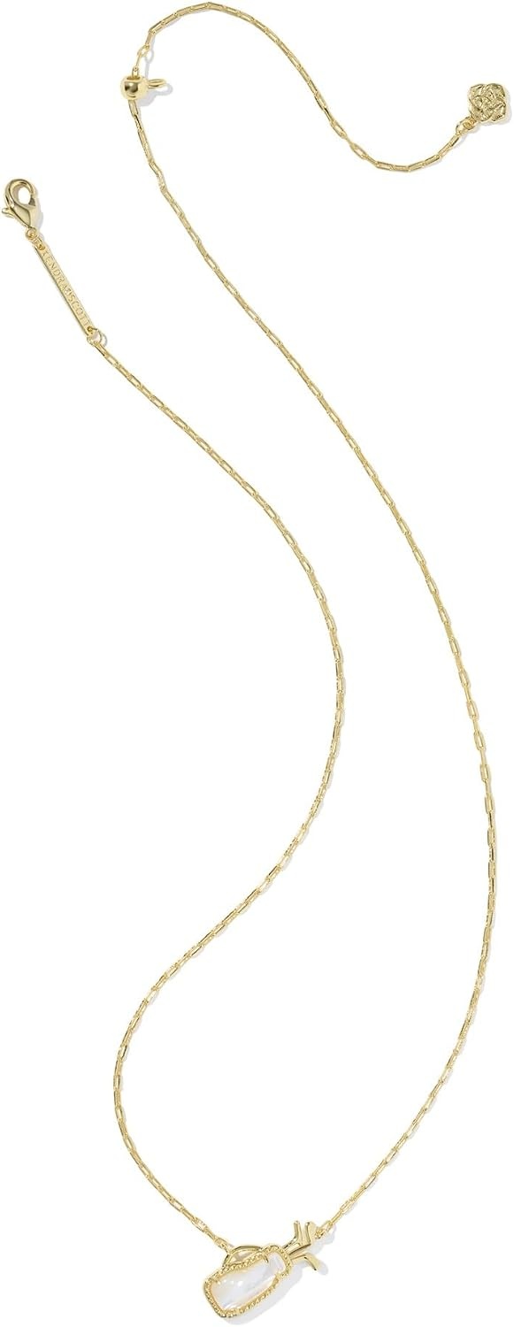 image:imageKendra Scott Golf Short Pendant Necklace Fashion Jewelry for WomenGOLDIVORY MOTHER OF PEARL