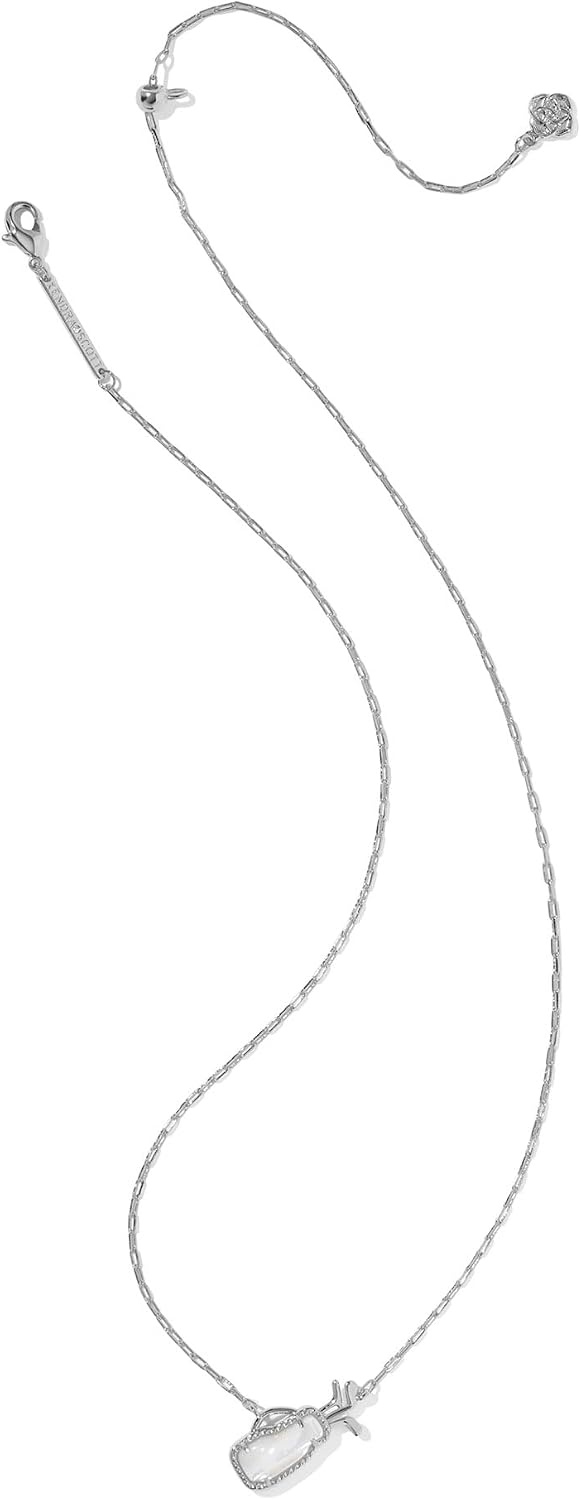 image:imageKendra Scott Golf Short Pendant Necklace Fashion Jewelry for WomenRHODIUMIVORY MOTHER OF PEARL