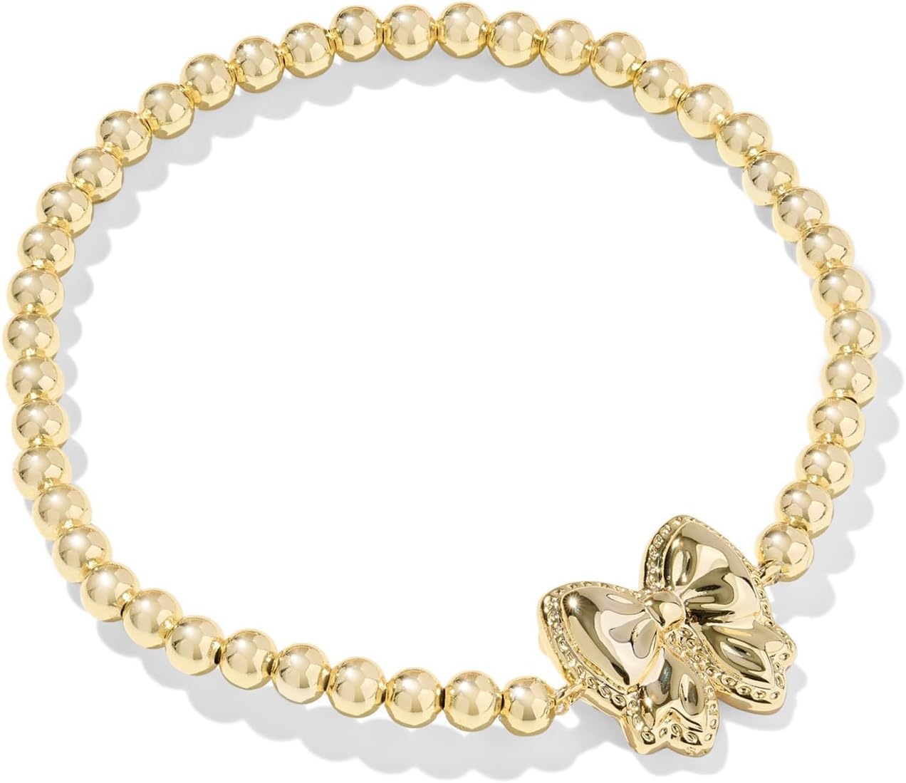 image:imageKendra Scott Haley Bow Stretch Bracelet Fashion Jewelry for WomenGold Rose Violet Mother of Pearl