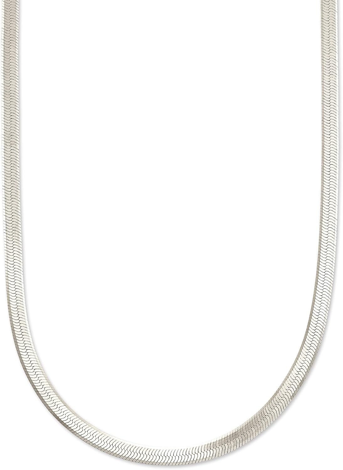 image:imageKendra Scott Herringbone Chain Bracelet in Sterling Silver DemiFine Jewelry for Women MediumLarge