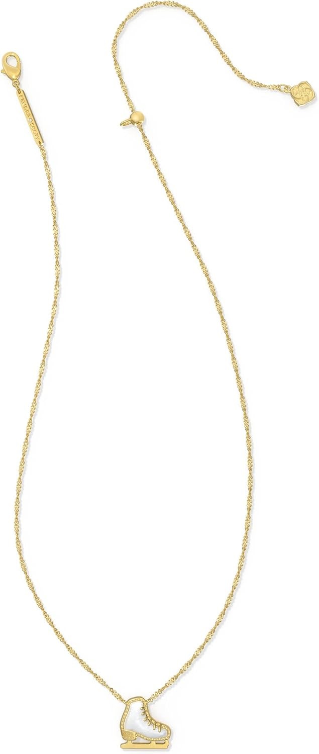 image:imageKendra Scott Ice Skate Short Pendant Necklace Fashion Jewelry for WomenGOLDPLATED