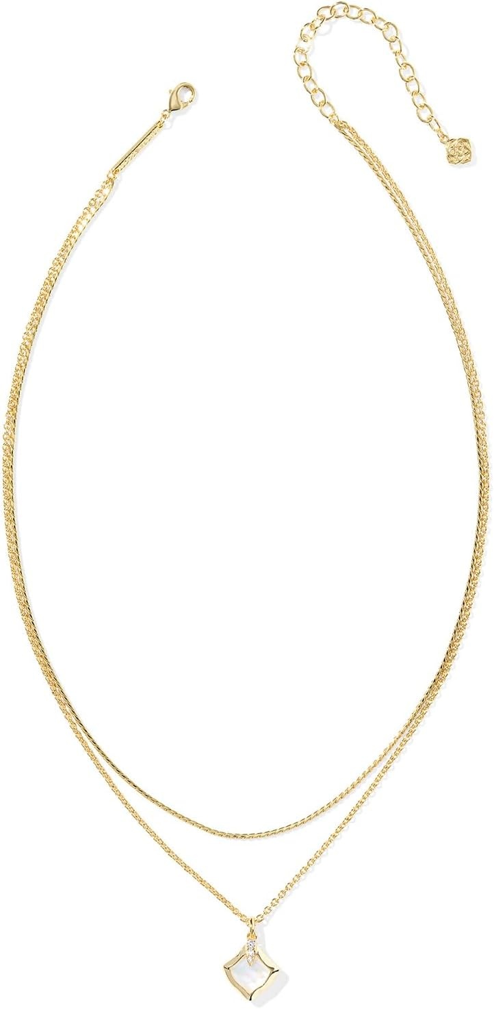 image:imageKendra Scott Joelle Multi Strand Necklace Fashion Jewelry for WomenIVORY MOTHER OF PEARL