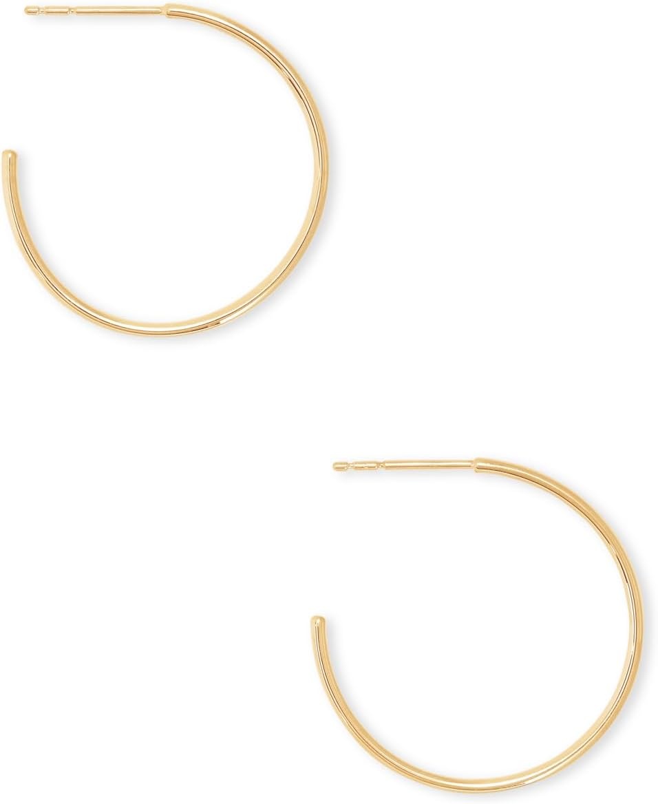 image:imageKendra Scott Keeley Small Hoop Earrings18K GOLD VERMEIL
