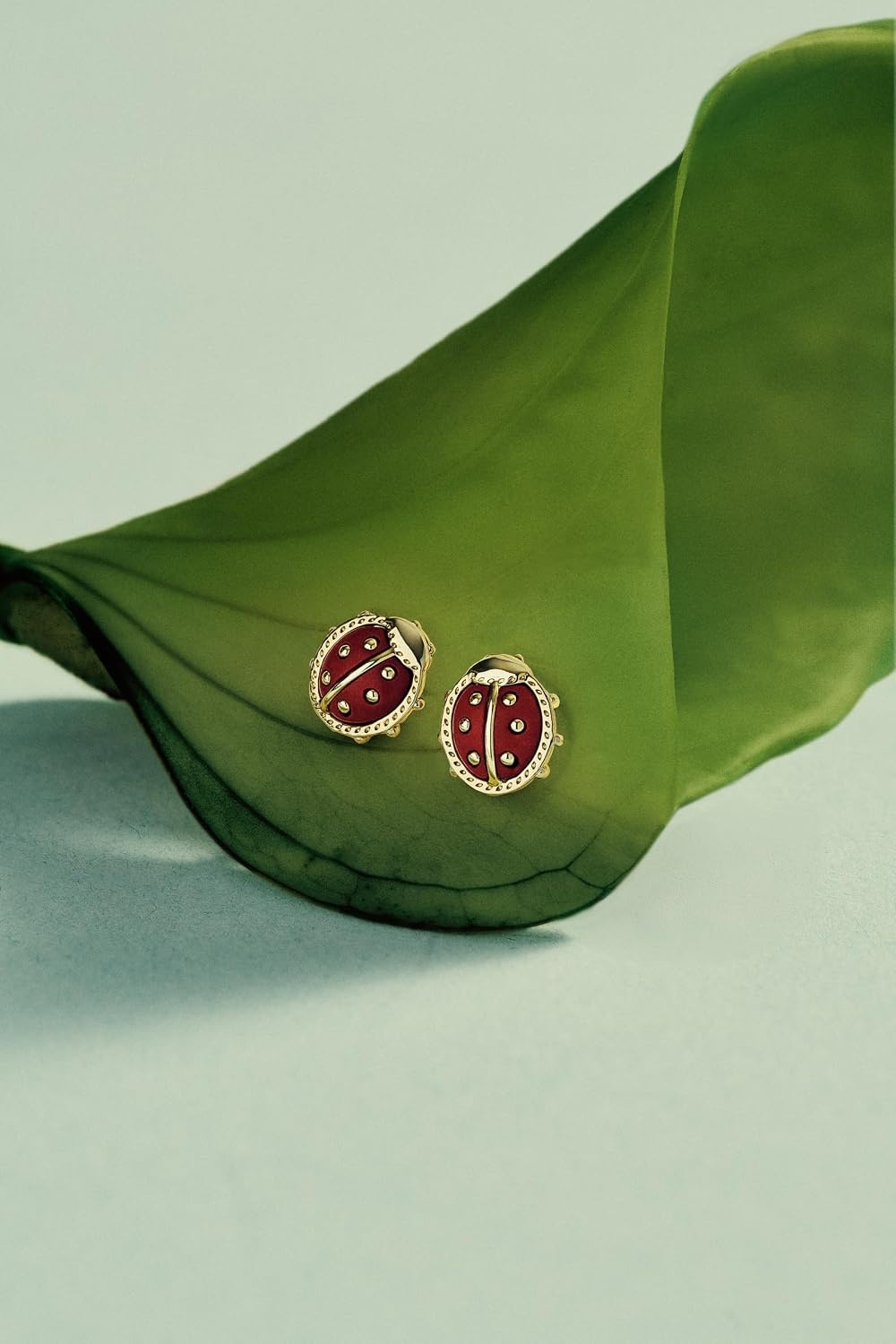 image:imageKendra Scott Lady Bug Stud EarringsGOLDRED MAGNESITE