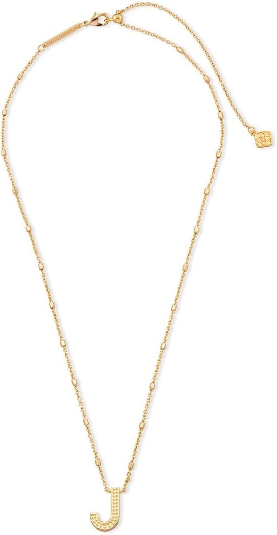 image:imageKendra Scott Letters AZ Pendant Necklace for Women Fashion Jewelry 14k GoldPlated BrassLetter J