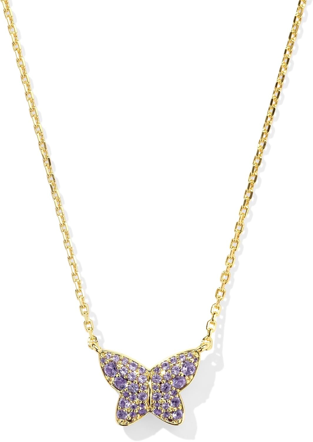 image:imageKendra Scott Lillia Crystal Pendant Necklace Fashion Jewelry for WomenGOLD VIOLET CRYSTAL