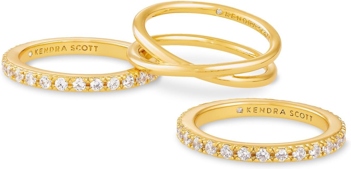 image:imageKendra Scott Livy Ring Set of 3GOLD METAL