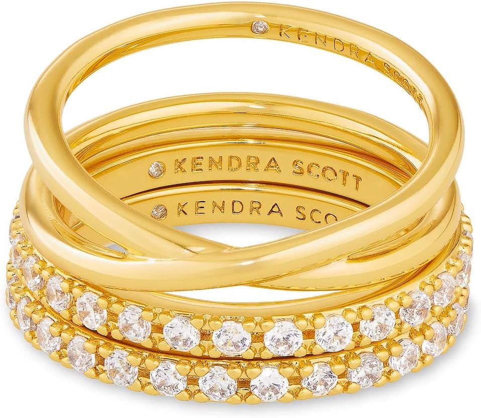 image:imageKendra Scott Livy Ring Set of 3GOLD METAL