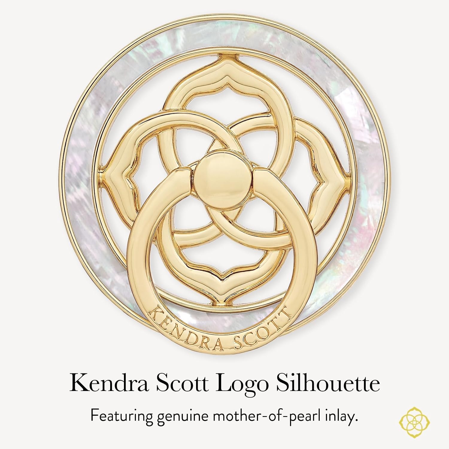 image:imageKendra Scott Magnetic Phone Ring Grip with Stand Removable and Collapsible Mother of Pearl MedallionMother of Pearl Medallion