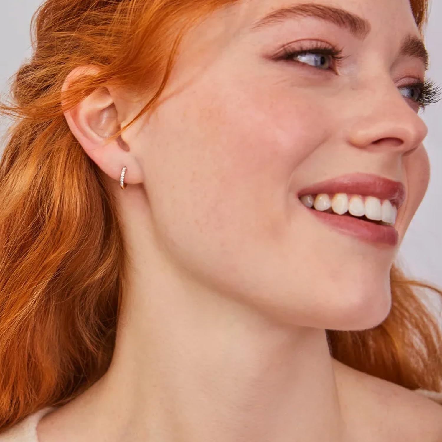 image:imageKendra Scott Mila 14k Gold Huggie Earrings Fine Jewelry for Women