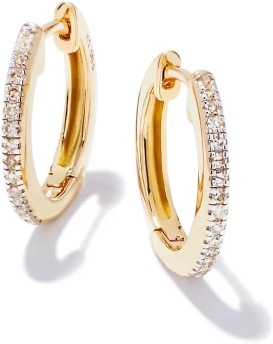 image:imageKendra Scott Penelope 14k Gold Hoop Earrings Fine Jewelry for Women16mm