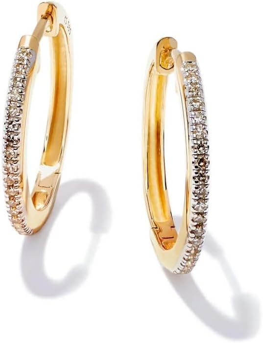 image:imageKendra Scott Penelope 14k Gold Hoop Earrings Fine Jewelry for Women20mm