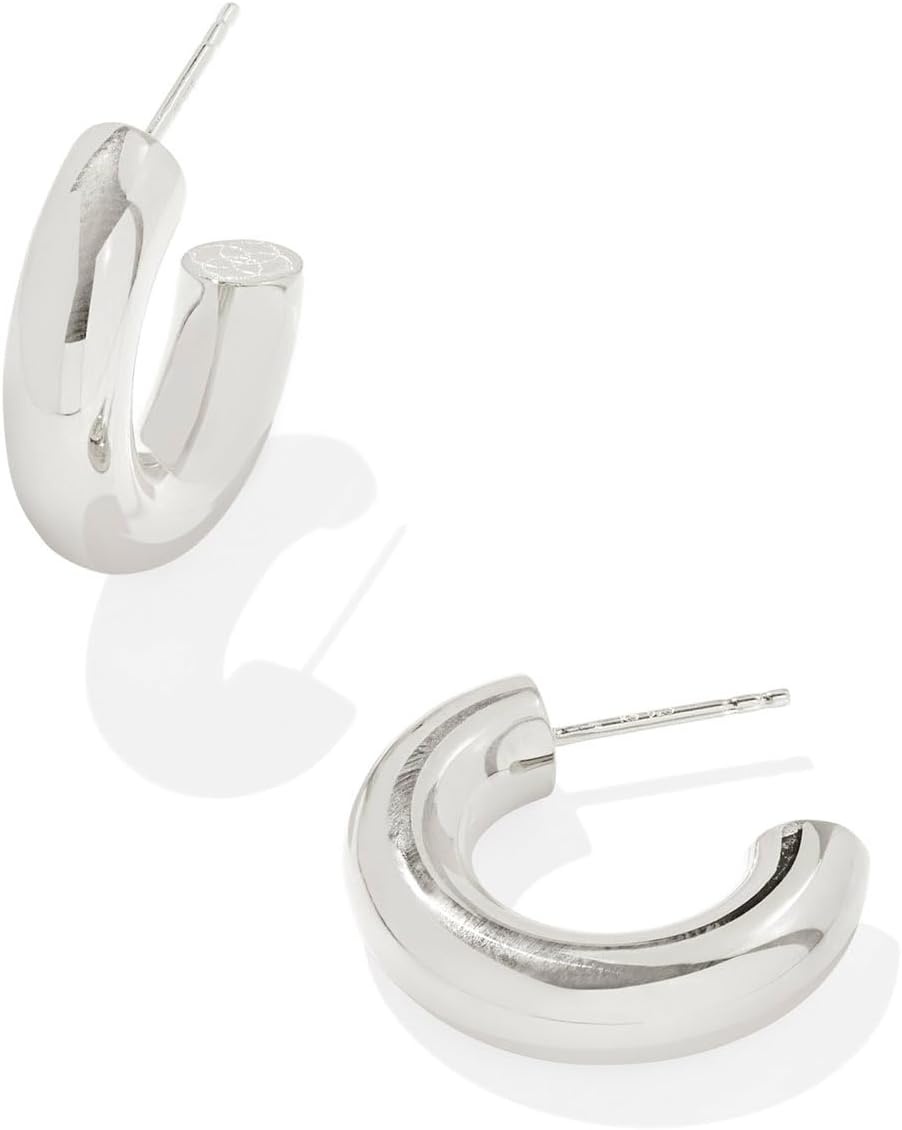 image:imageKendra Scott Tube Hoop Earrings Fine Jewelry for WomenSTERLING SILVER