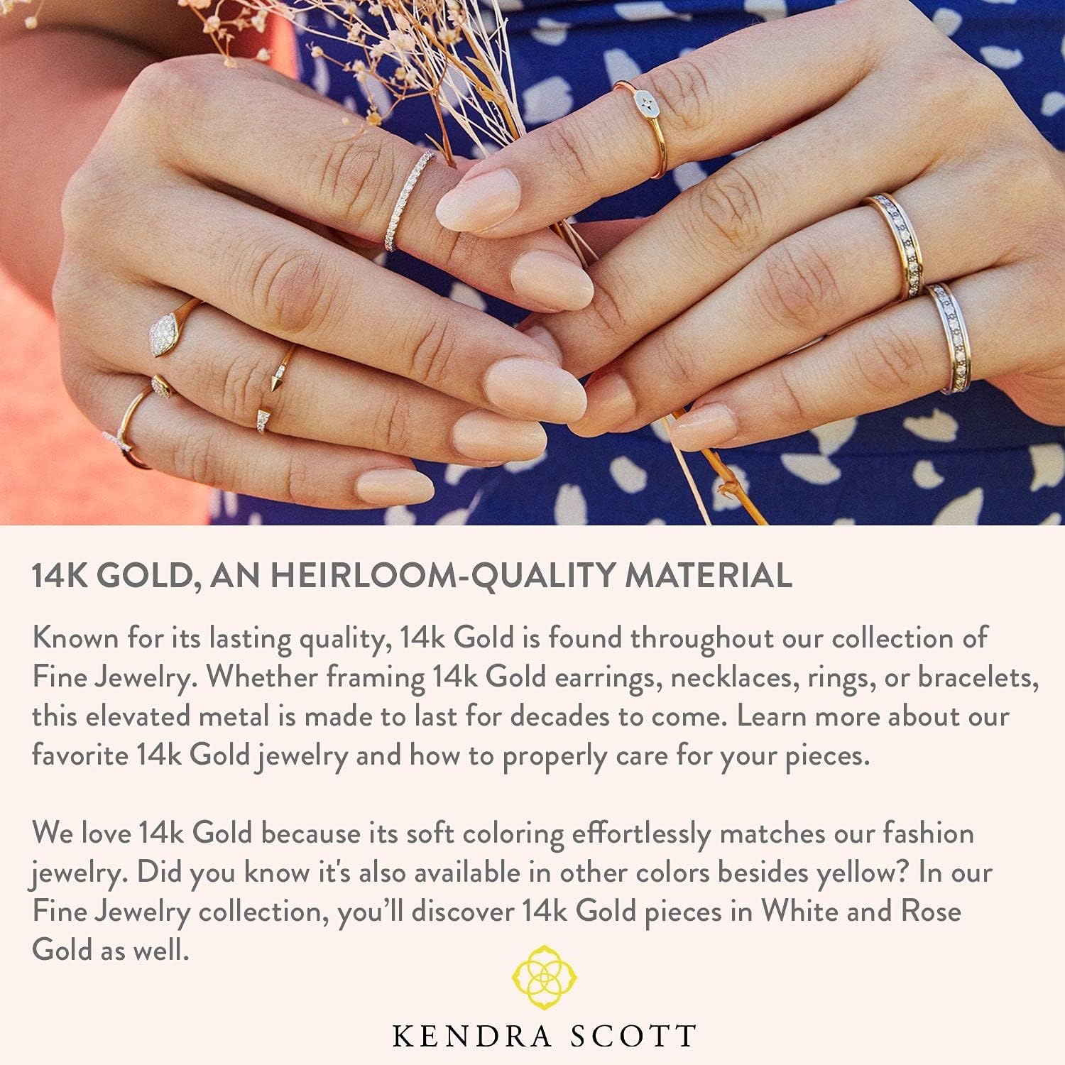 image:imageKendra Scott White Diamond Heart Pendant Necklace in 14k Gold Fine Jewelry for Women14K YELLOW GOLD CRYSTAL CLEAR DIAMOND