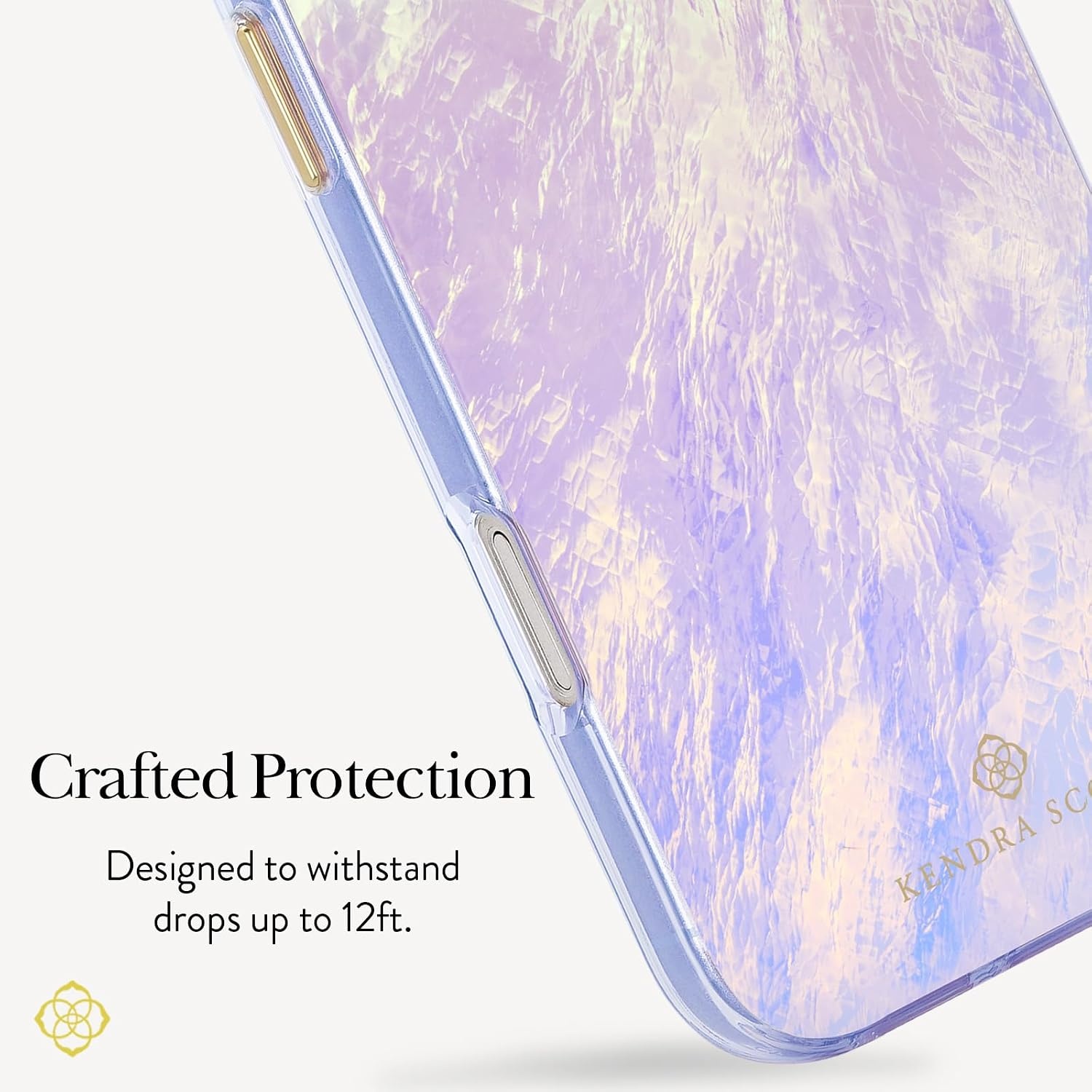 image:imageKendra Scott iPhone 17e16e151413 Case Compatible with MagSafe Designer Phone Case Raspberry PearlBlue Pearl