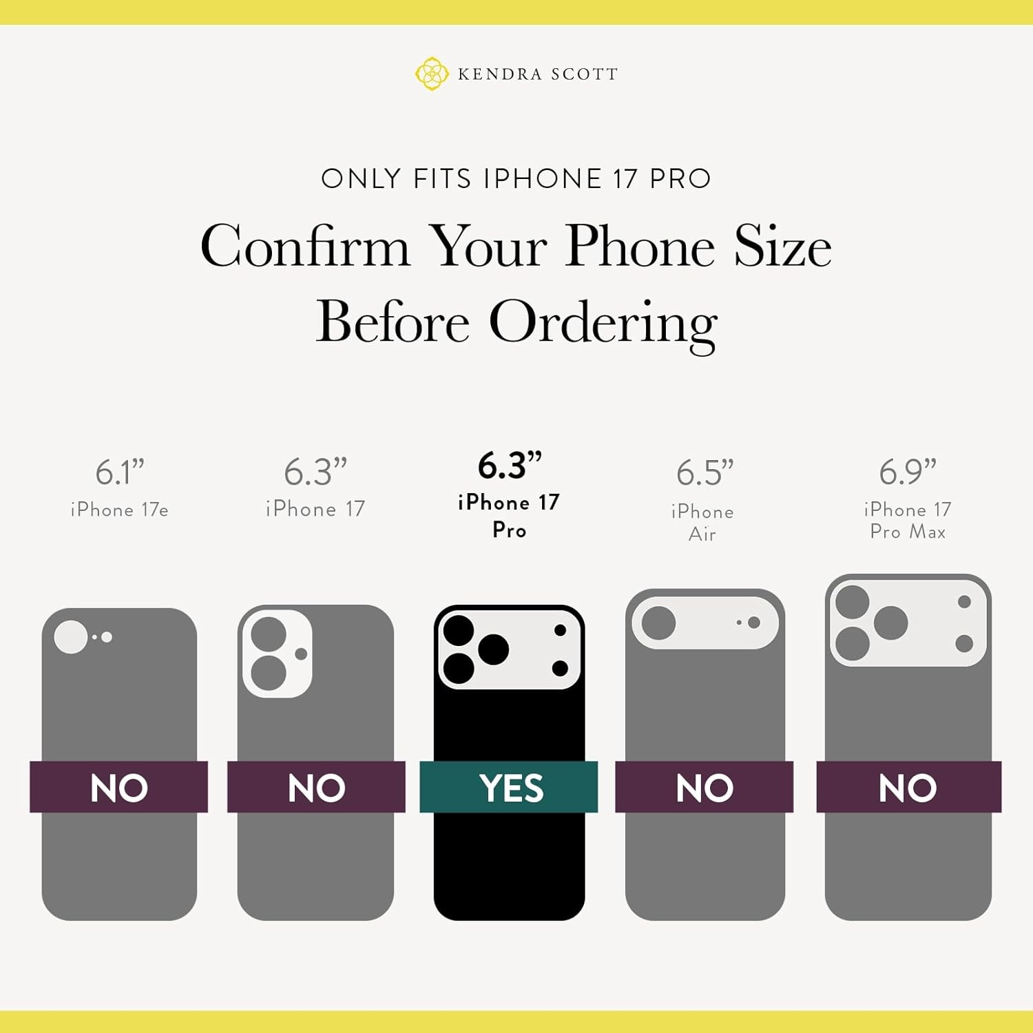 image:imageKendra Scott iPhone 17e16e151413 Case Compatible with MagSafe Designer Phone Case Raspberry PearlBlue Pearl